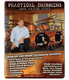 Practical Drumming with Brian Lutz DVD cover - Snare Drum and Drum Set Lessons & Instruction.  Live Band examples in over 20 Musical Playing Styles
